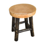 Round Wash Stool – Wooden Stools for Home Furniture