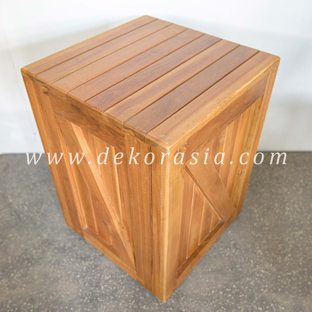 Stool with Rubber Feet