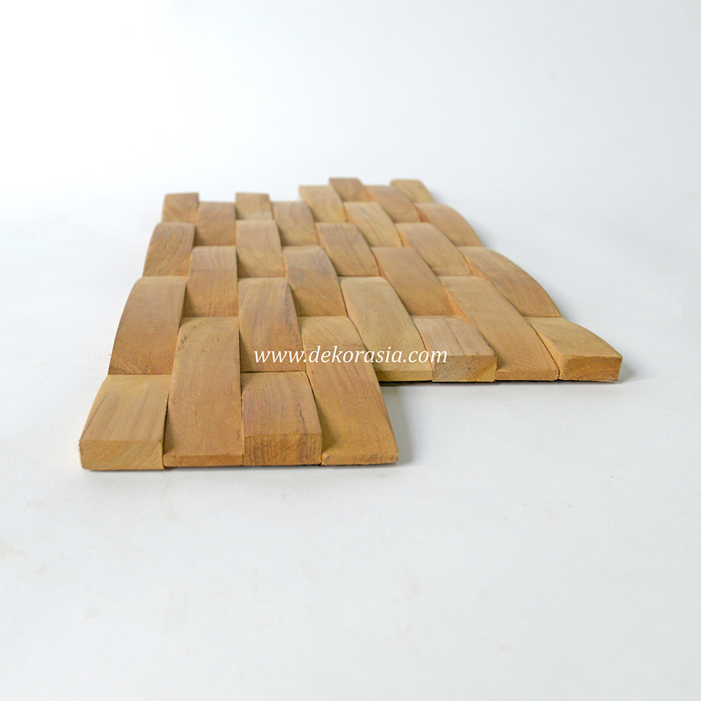 Wall Wave Teak