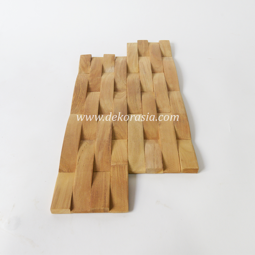 Wall Wave Teak