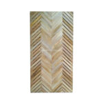 Natural Wood Screen, Wood Panels Half Wave Pattern Design – Wood Fence