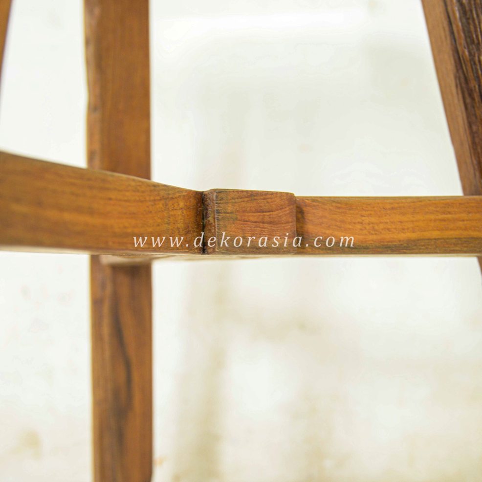 Round Rustic Stool