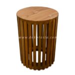 Slatted Wooden Stool – Wooden Stools for Home Furniture