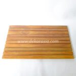 Teak Shower Mat Modern – Wooden Shower Mat for Bathroom Floor Accessories