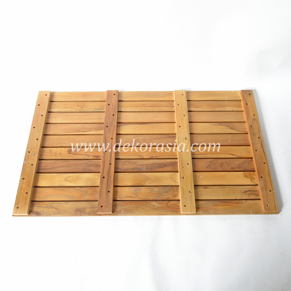 Teak Shower Mat