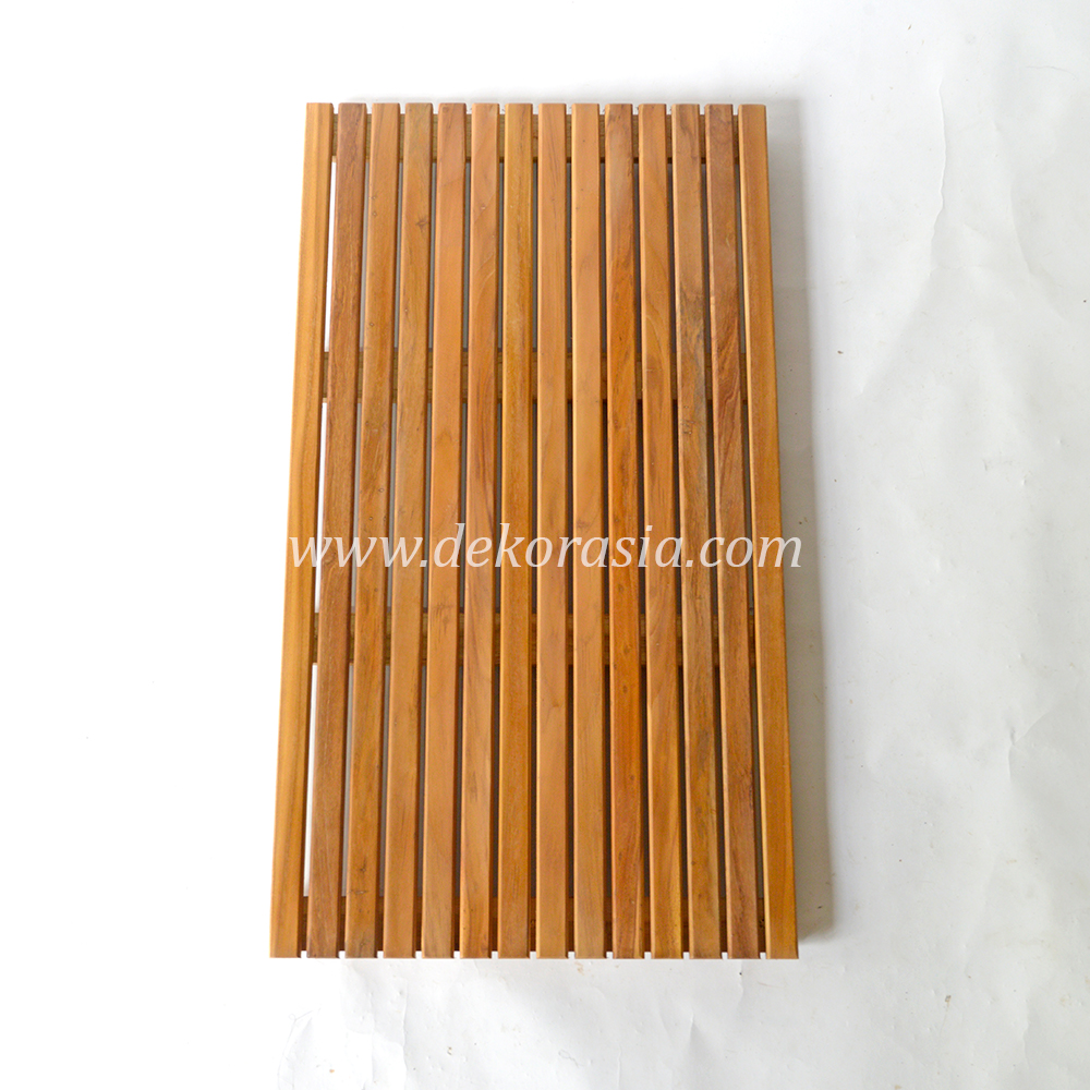 Teak Shower Mat