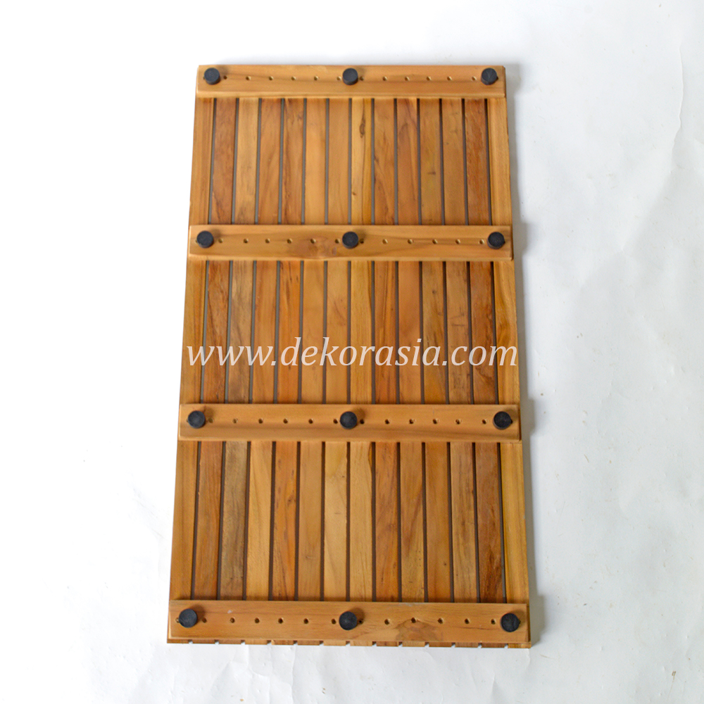 Teak Shower Mat