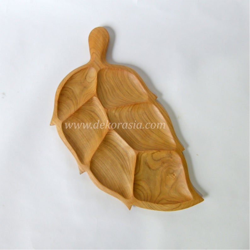 Teak Wood Plates