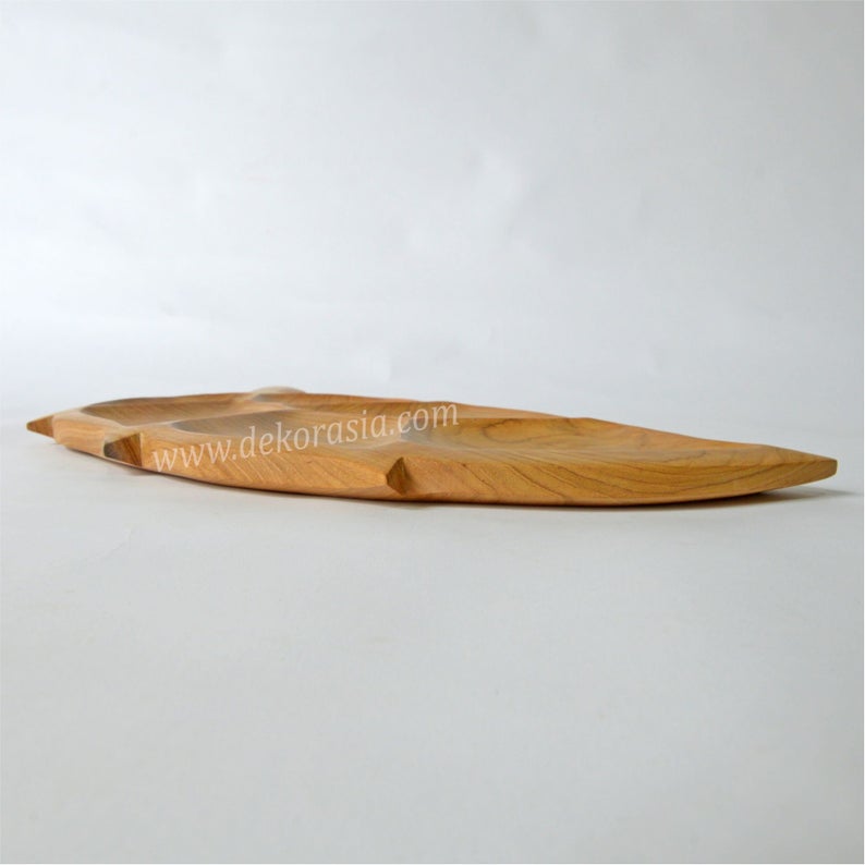 Teak Wood Plates