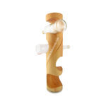 Round Wine Holder, 4 Bottle Wine Rack, Wooden Wine Rack Storage