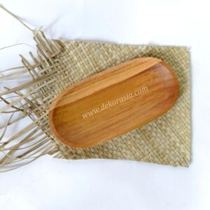 Wood Oval Tray
