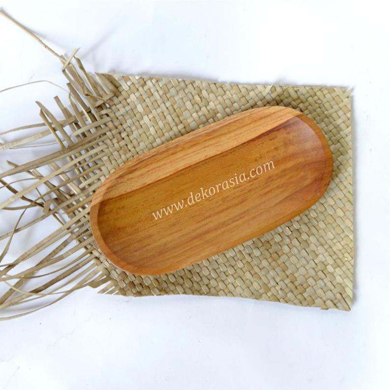 Wood Oval Tray