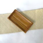 Natural Teak Wood Rectangle Tray, Dinnerware Set Dishes and Trays