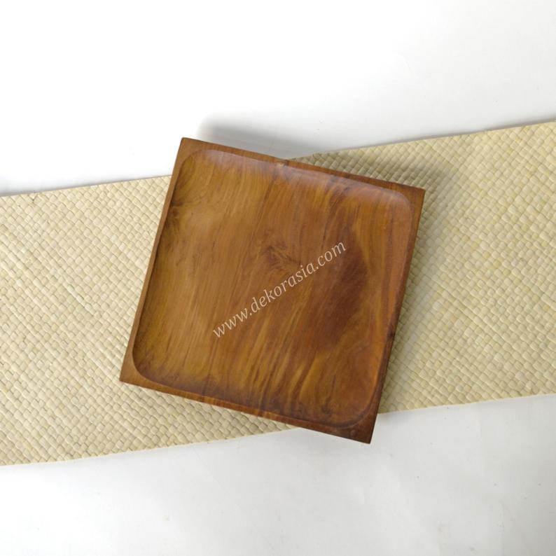 Wood Square Tray