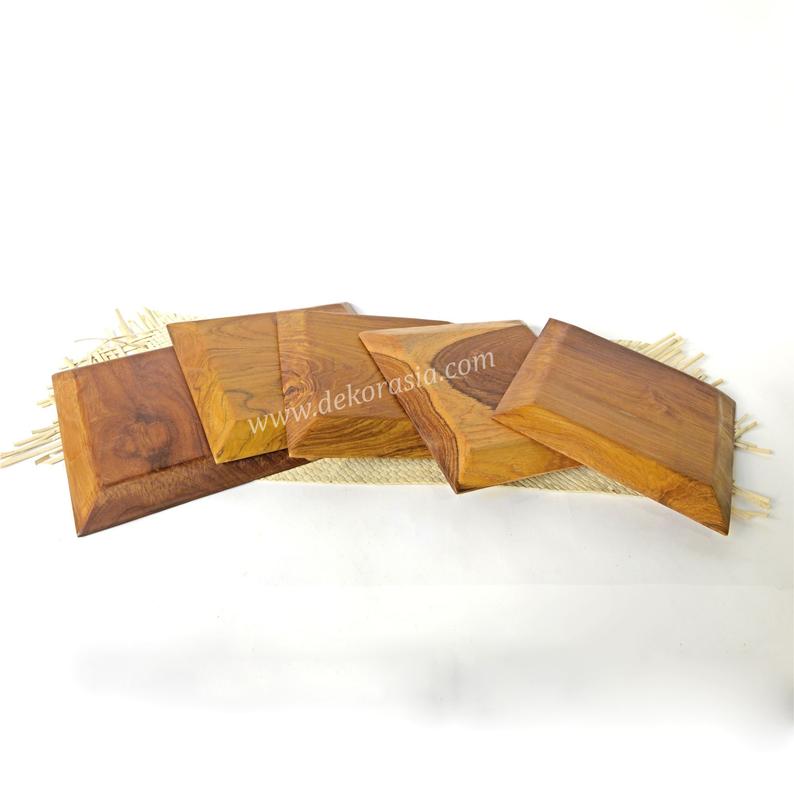 Wood Square Tray