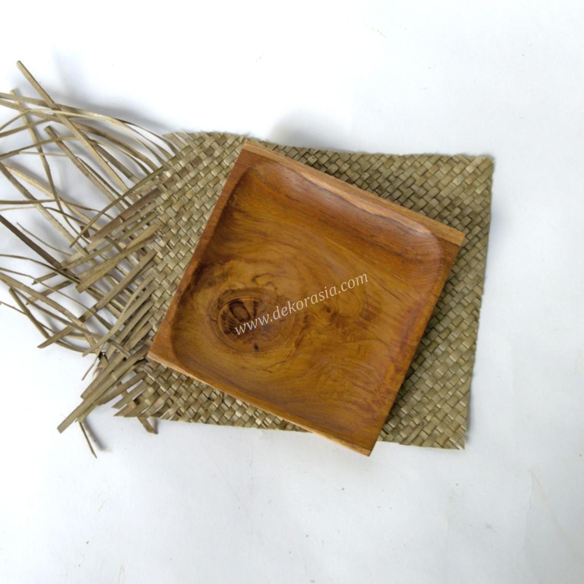 Wood Square Tray