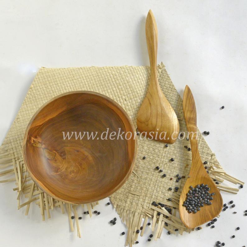 Wood Rice Ladle