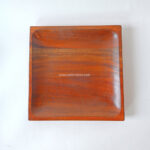 High Quality Wood Dinner Plate Square, Wooden Plate for Snack Fruit