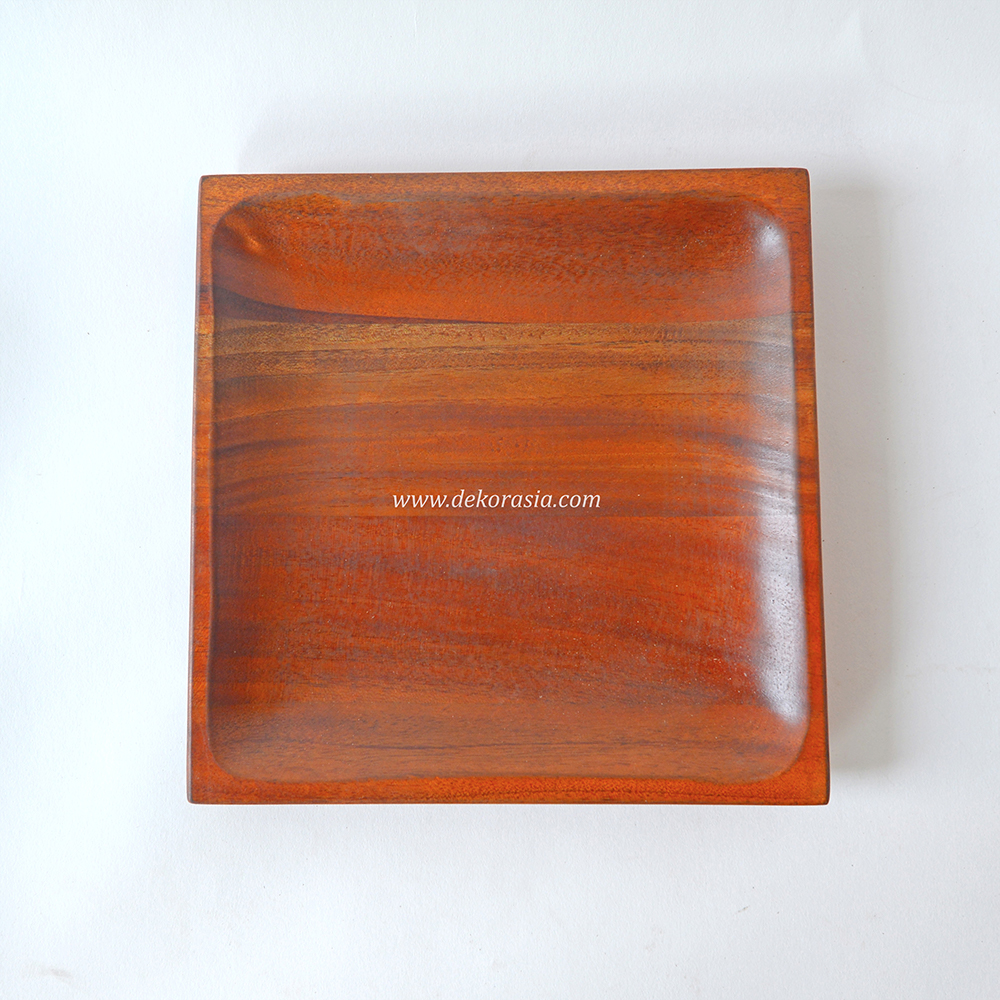 Wood Dinner Plate