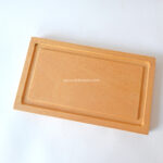 Natural Rectangular Solid Wooden Cutting Board, Cutting Boards For Kitchen