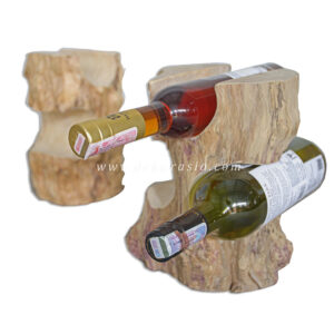 Coffee Wood Wine Rack